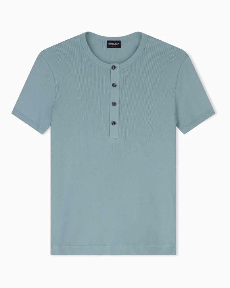 Giorgio Armani Poloshirts Hellblau