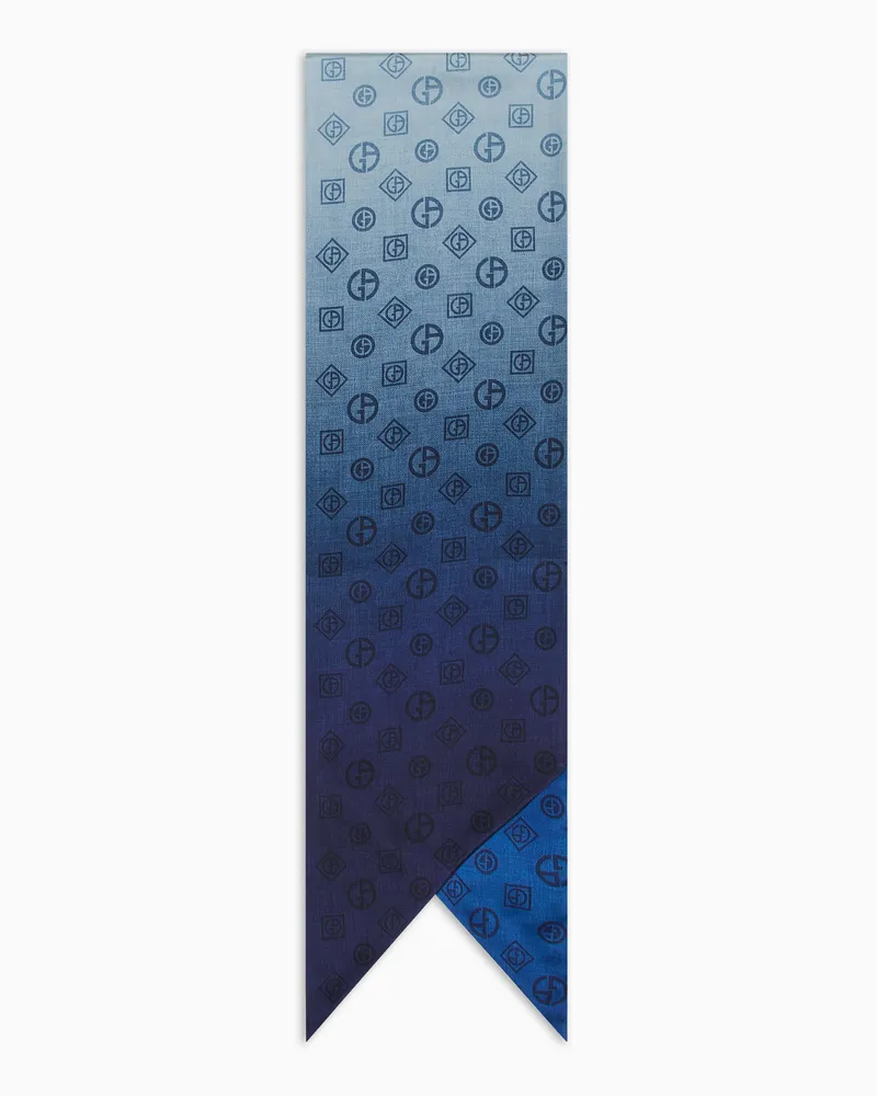 Giorgio Armani Schals Marineblau