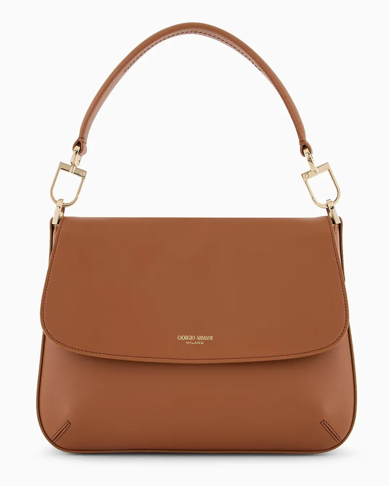 Giorgio Armani Mittelgroße la Prima Soft aus Nappa Braun