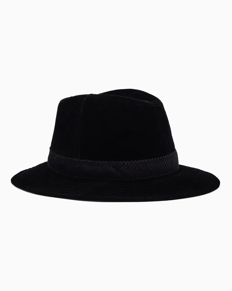 Giorgio Armani Fedora-Hüte Schwarz
