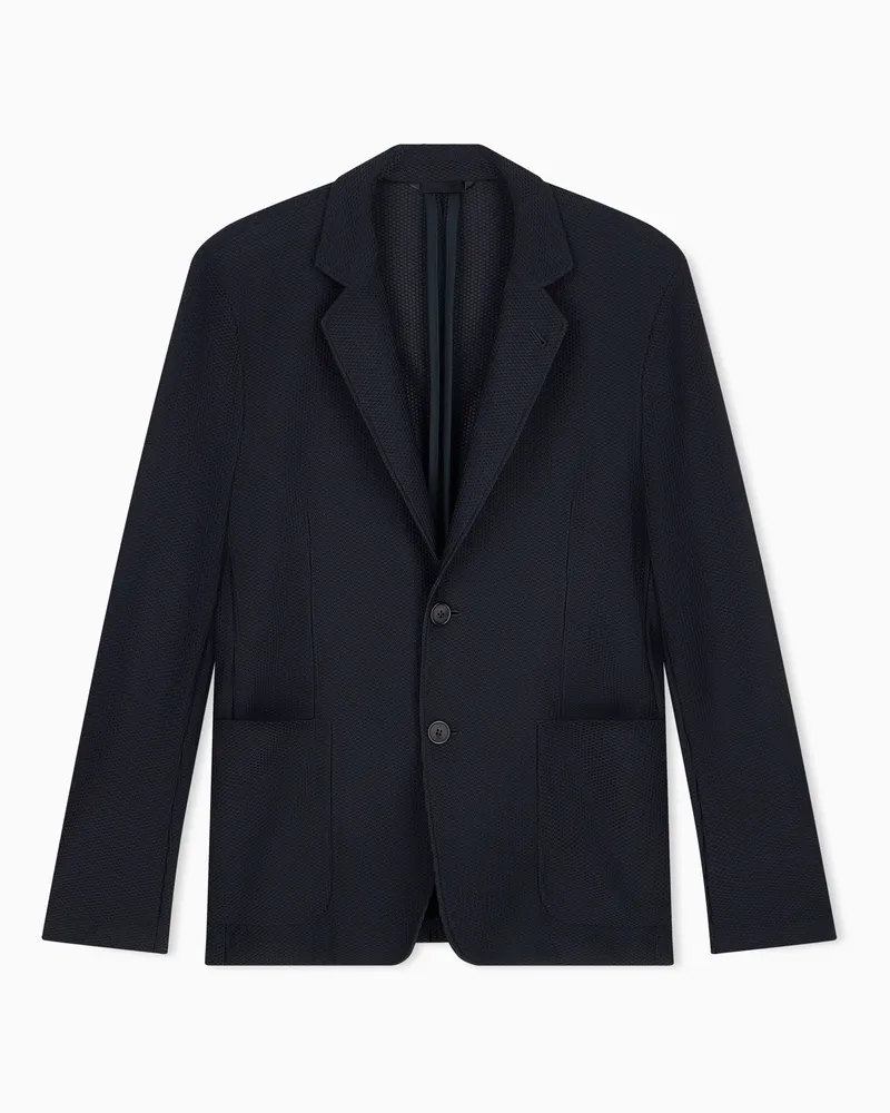 Giorgio Armani Lässige Jacken Schwarz
