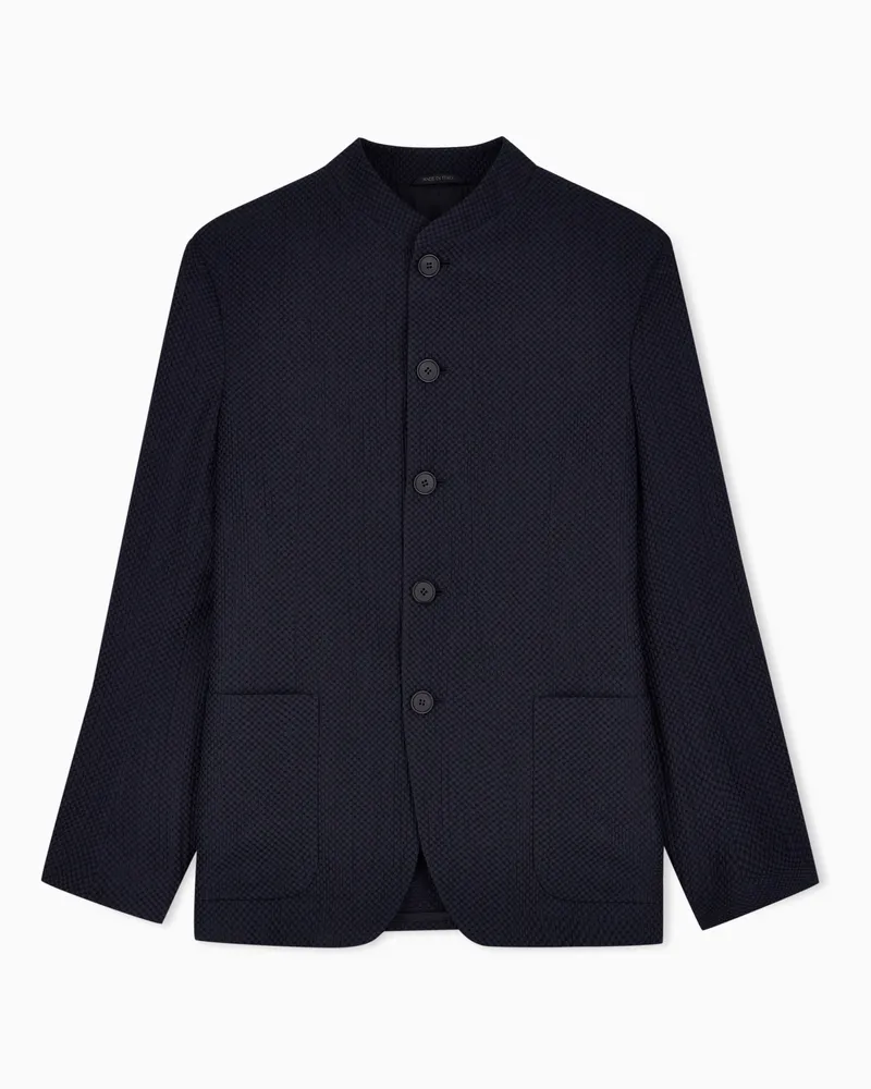 Giorgio Armani Lässige Jacken Marineblau