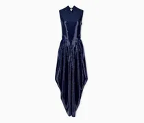 Dress Ärmelloses Jersey-Abendkleid mit Pailletten Cut-outs