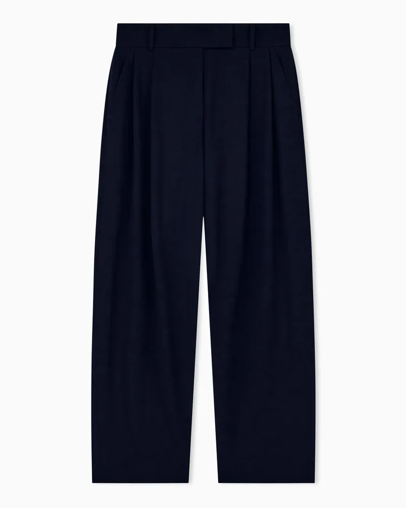 Giorgio Armani Armani/Archivio FW1979 Hose mit Falten Schwarz