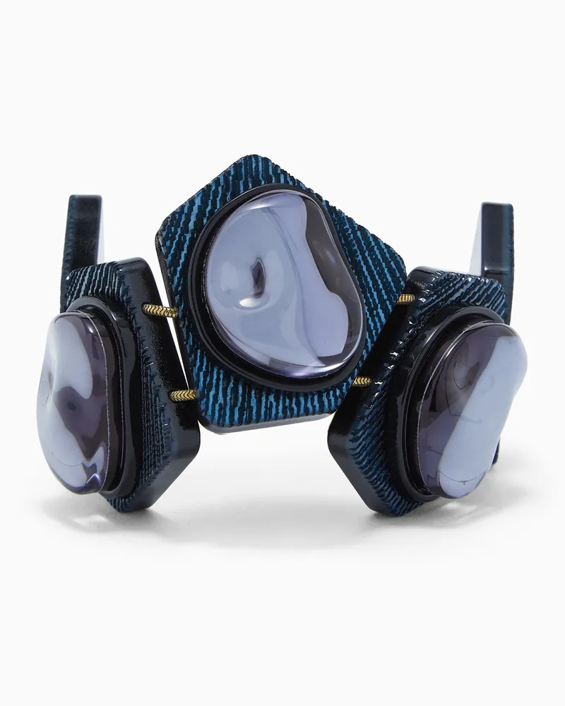 Giorgio Armani Armreifen Grau