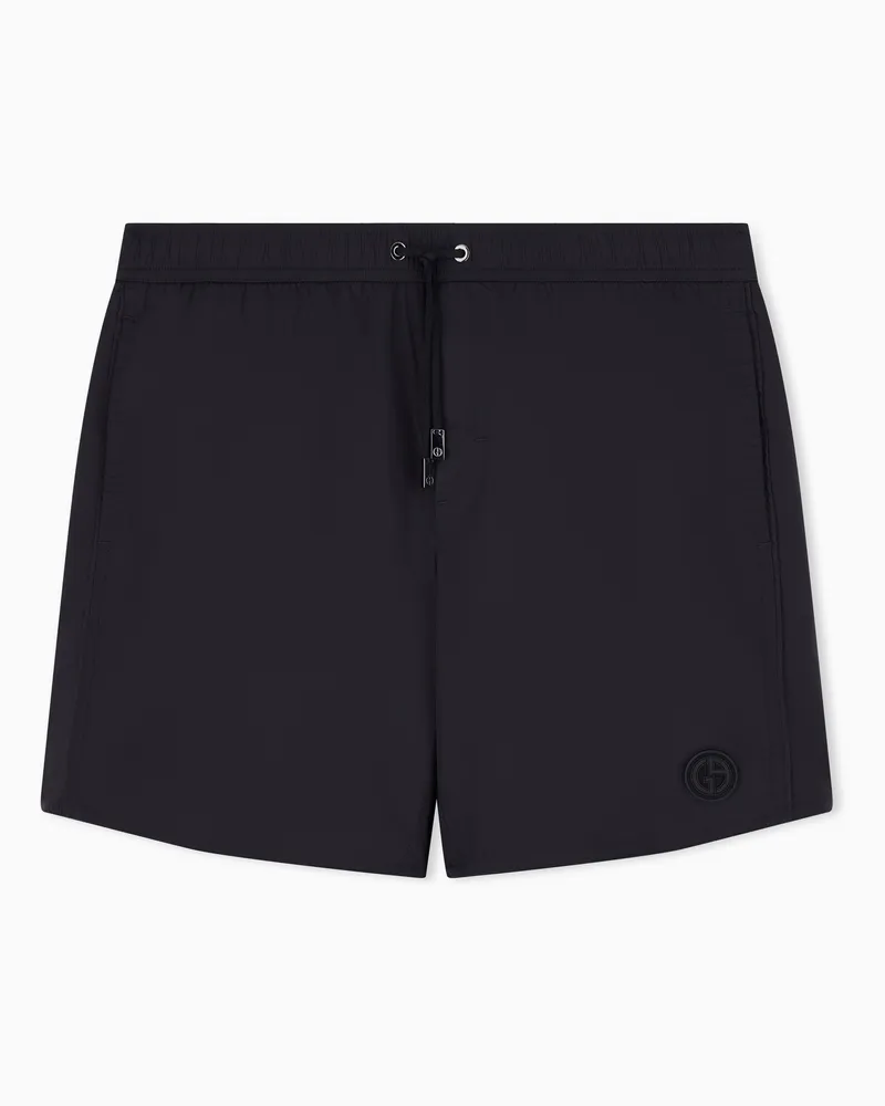 Giorgio Armani Badeboxershorts Schwarz
