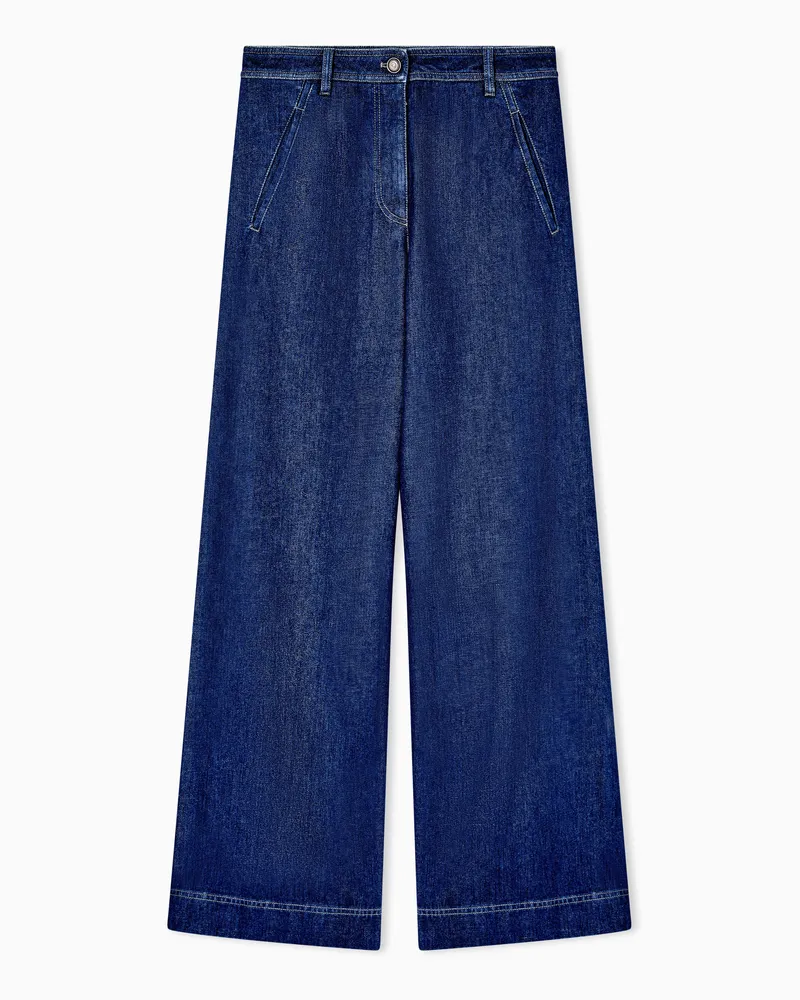 Giorgio Armani 5 Taschen Blau