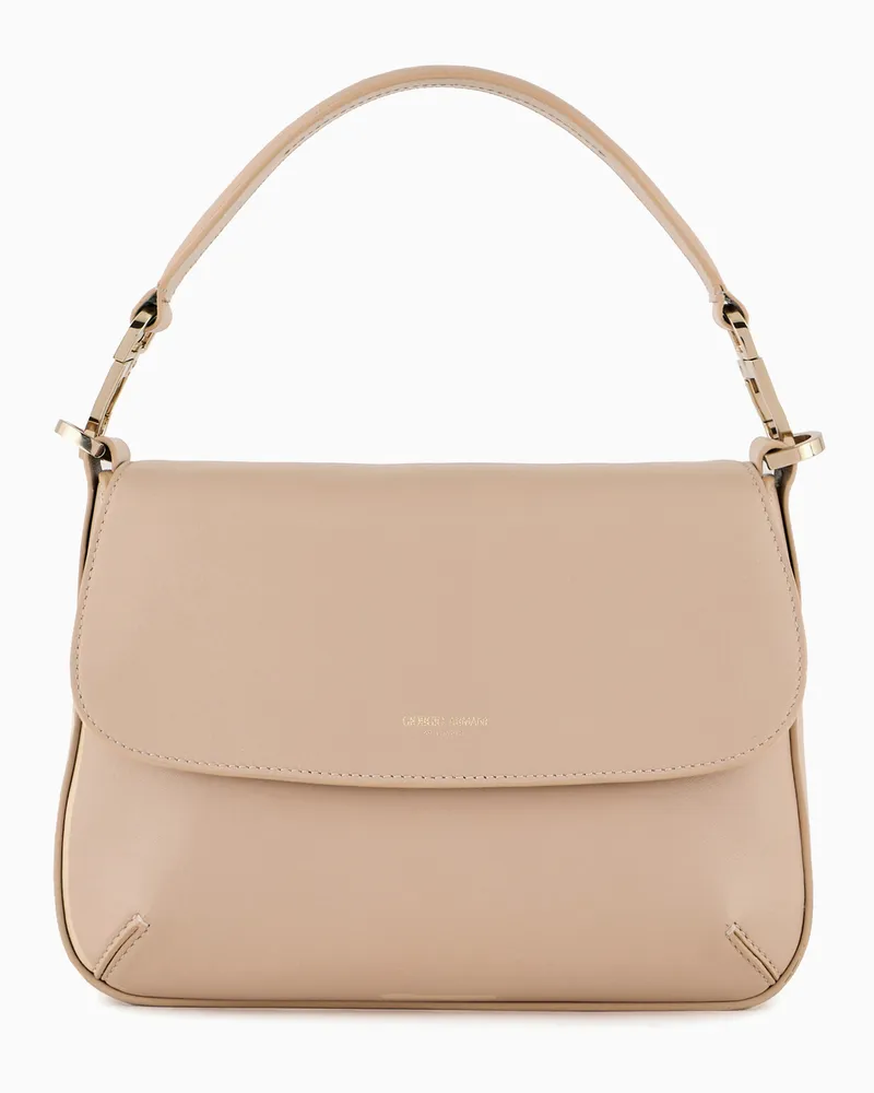 Giorgio Armani Mittelgroße la Prima Soft aus Nappa Beige