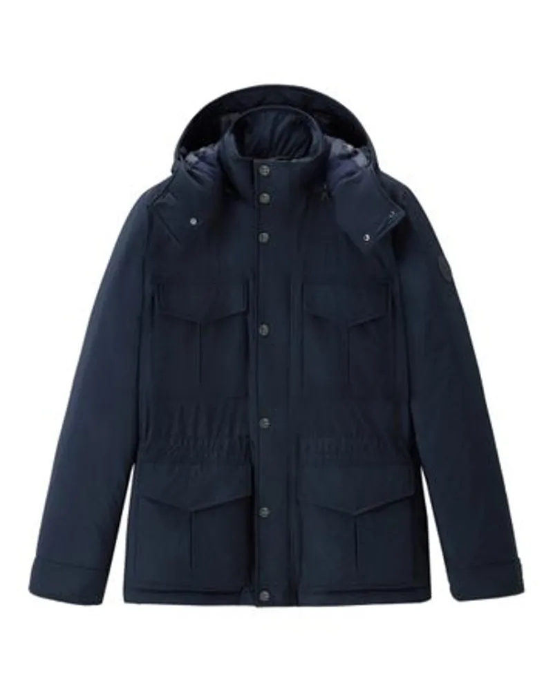 Woolrich Feldjacke Aleutian Blue