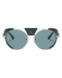 Persol Runde Sonnenbrille Silver