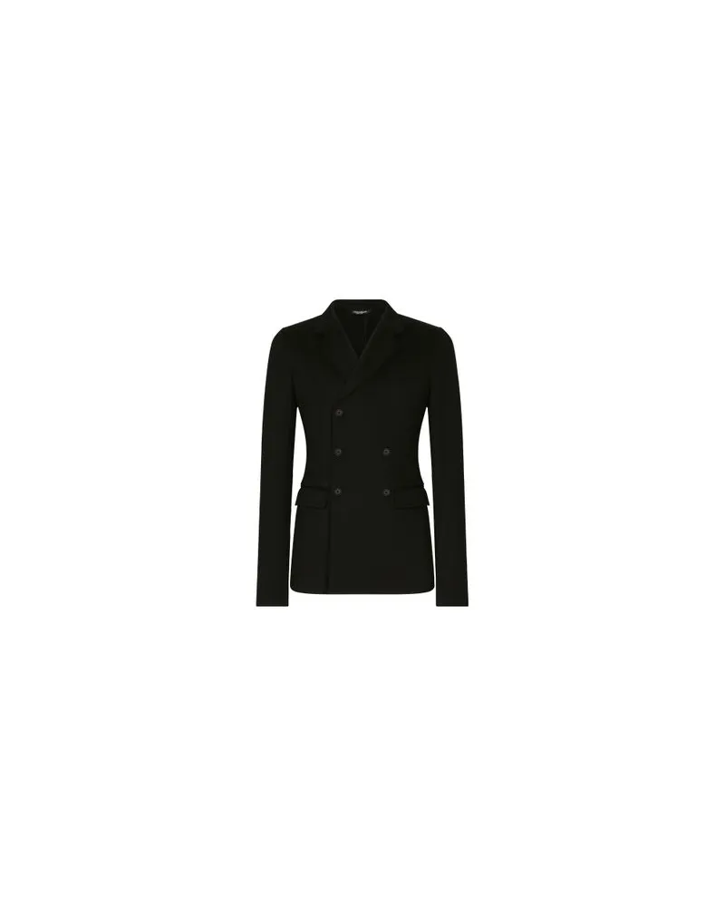 Dolce & Gabbana Zweireihige Jacke Black