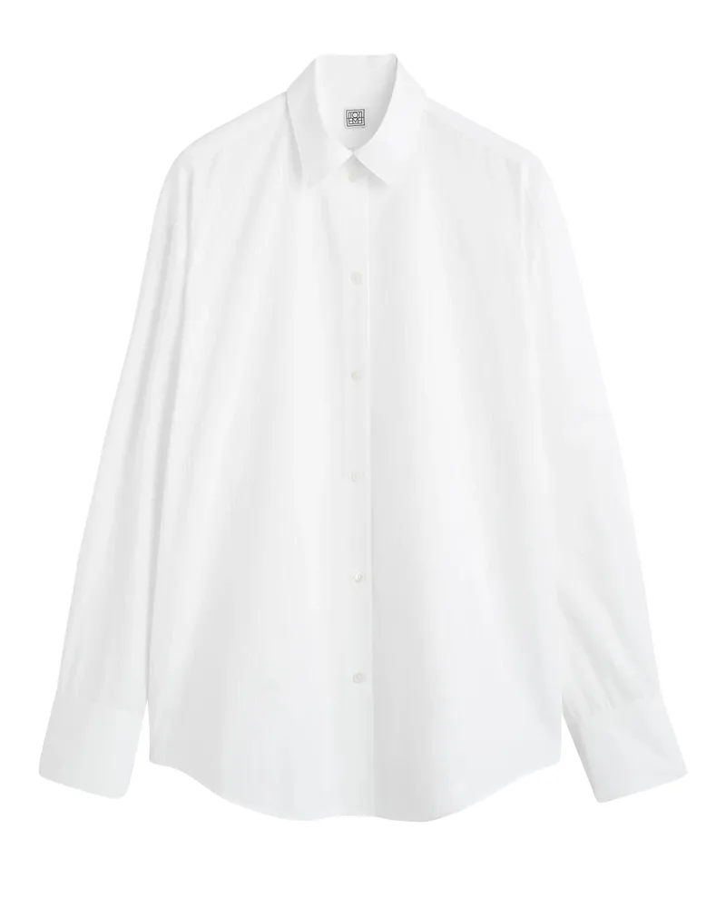 Totême Gestreiftes Oversize-Hemd 