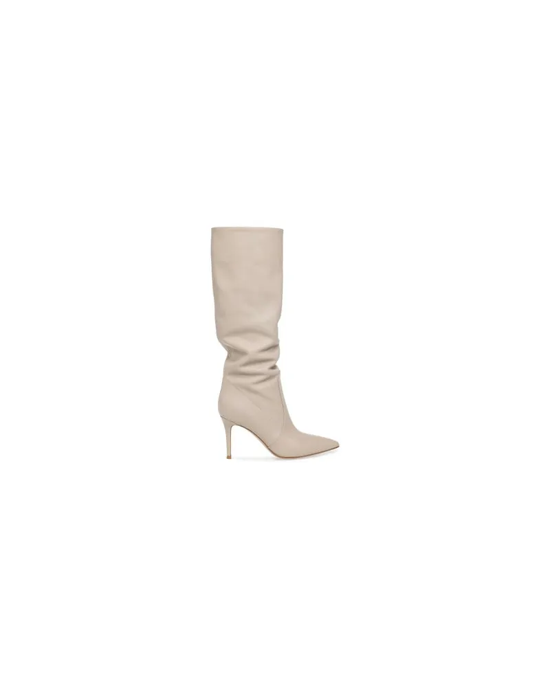 Gianvito Rossi Stiefel Hansen Beige