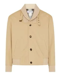 Loewe Lederjacke Beige