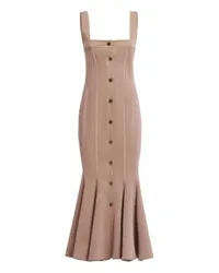 Marni Midikleid im Mermaid-Stil Brown