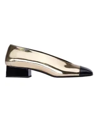 Balmain Ballerinas Eden Gold