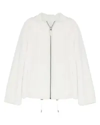 Yves Salomon Lange Jacke White