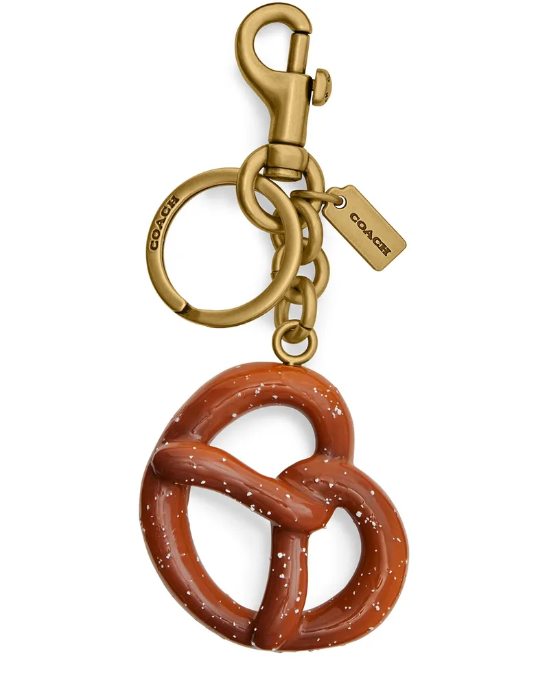 Coach Taschenschmuck Brezel Multicolor