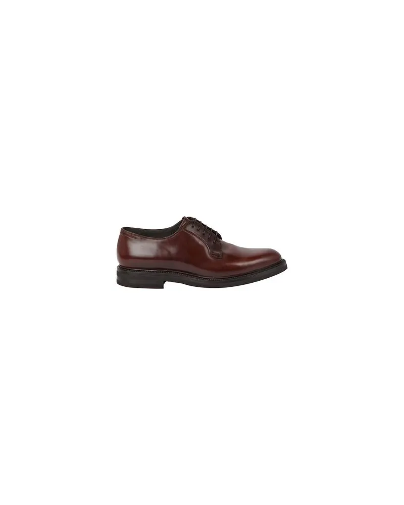 Brunello Cucinelli Derby Red