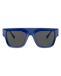 Versace Sonnenbrille Rectangle Blue