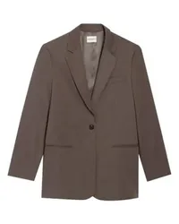 Claudie Pierlot Kastanienbrauner Blazer Brown