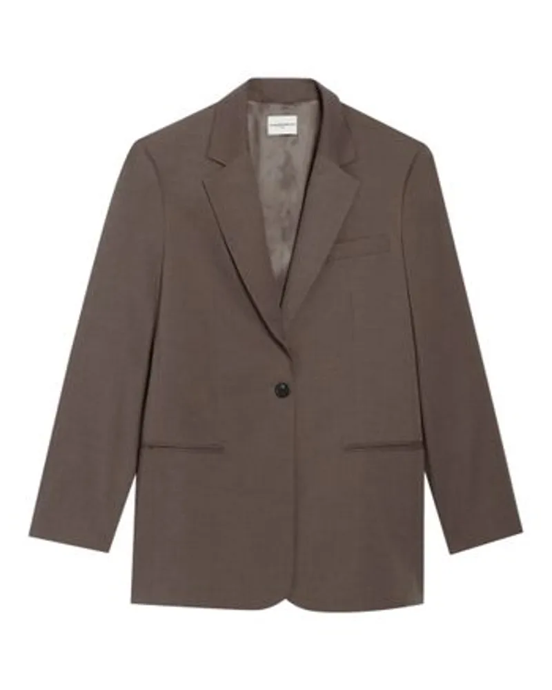 Claudie Pierlot Kastanienbrauner Blazer Brown