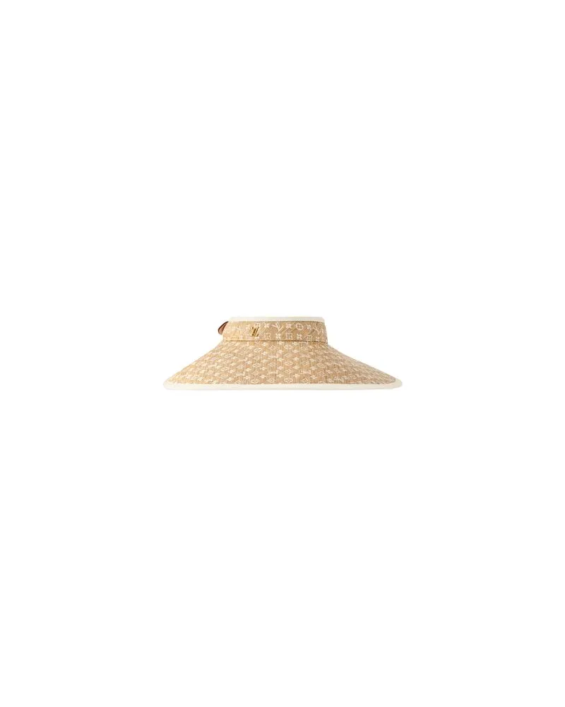 Louis Vuitton Visiere LVizor Mützenschirm Beige
