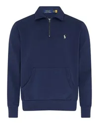 Ralph Lauren Sweatshirt mit Reißverschlusskragen Navy