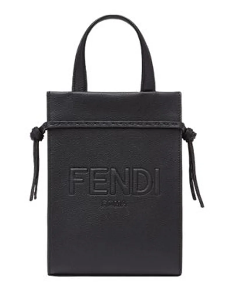 Fendi Kleiner Go-To-Shopper Black