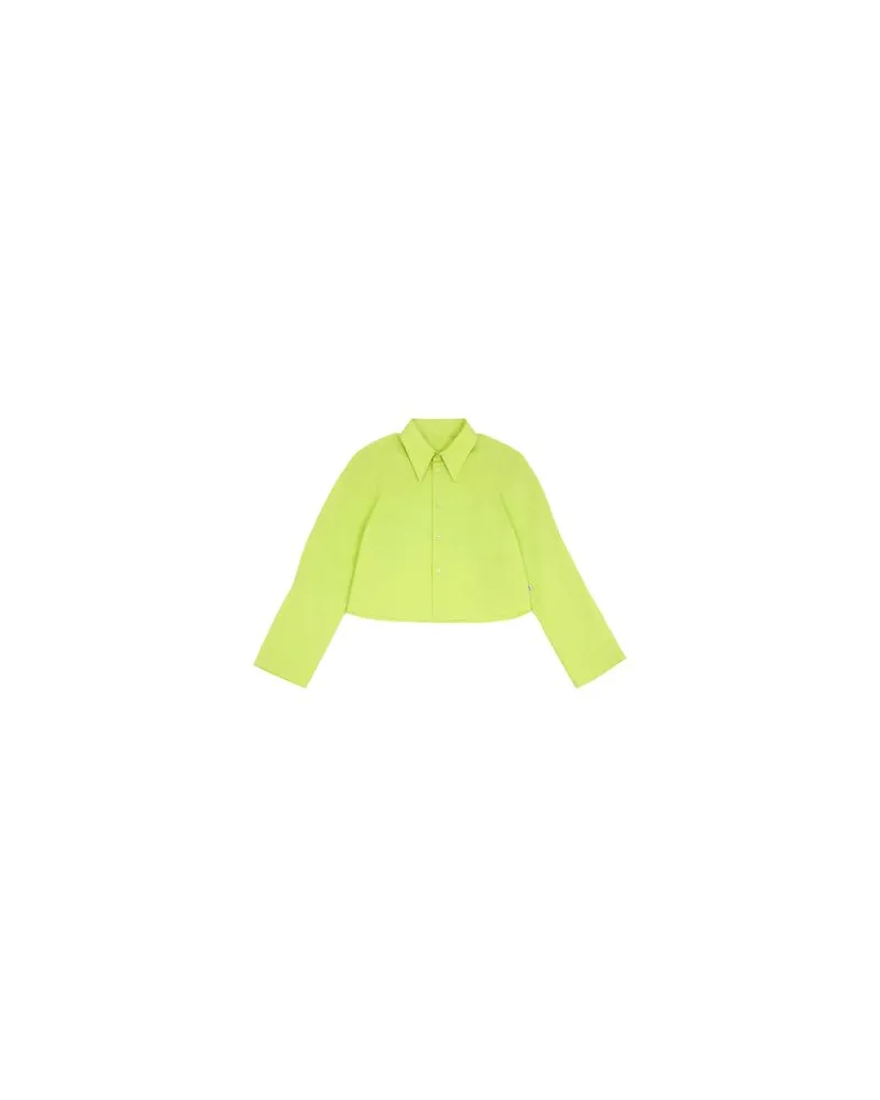 Maison Margiela Kurze Bluse Green