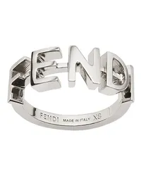 Fendi Ring Fendigraphy Silver