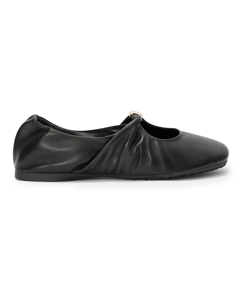 Loewe Ballerinas Pebble aus weichem Lammnappa 