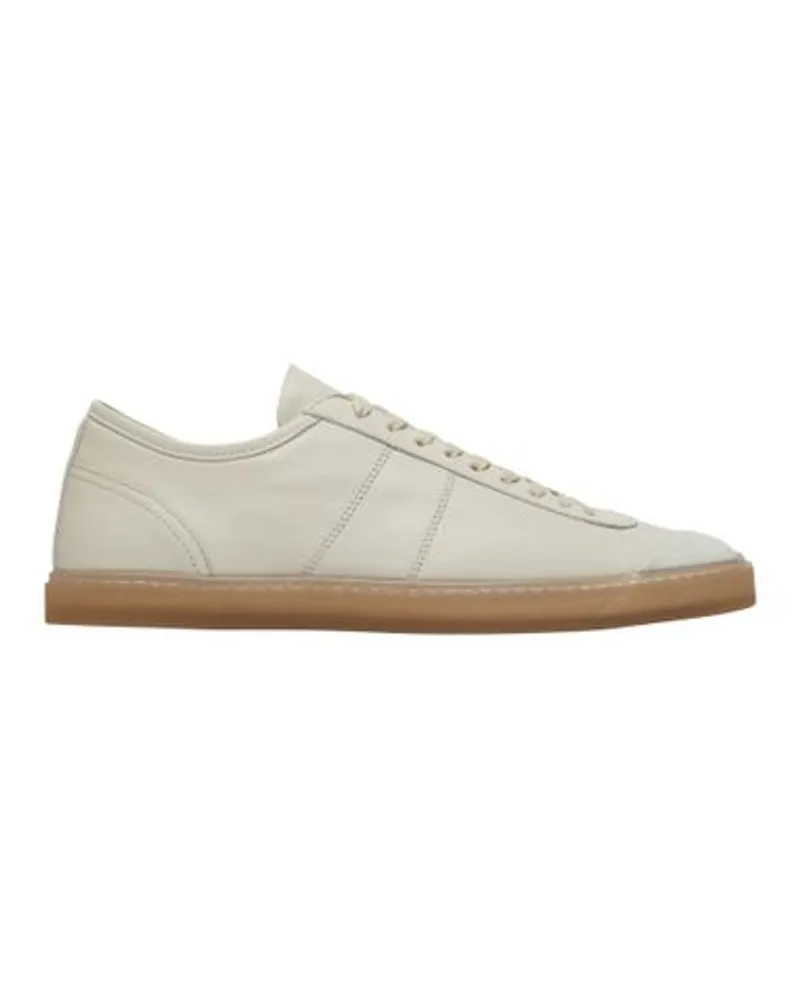 Christophe Lemaire Sneakers Linoleum mit Schnürung Off-white