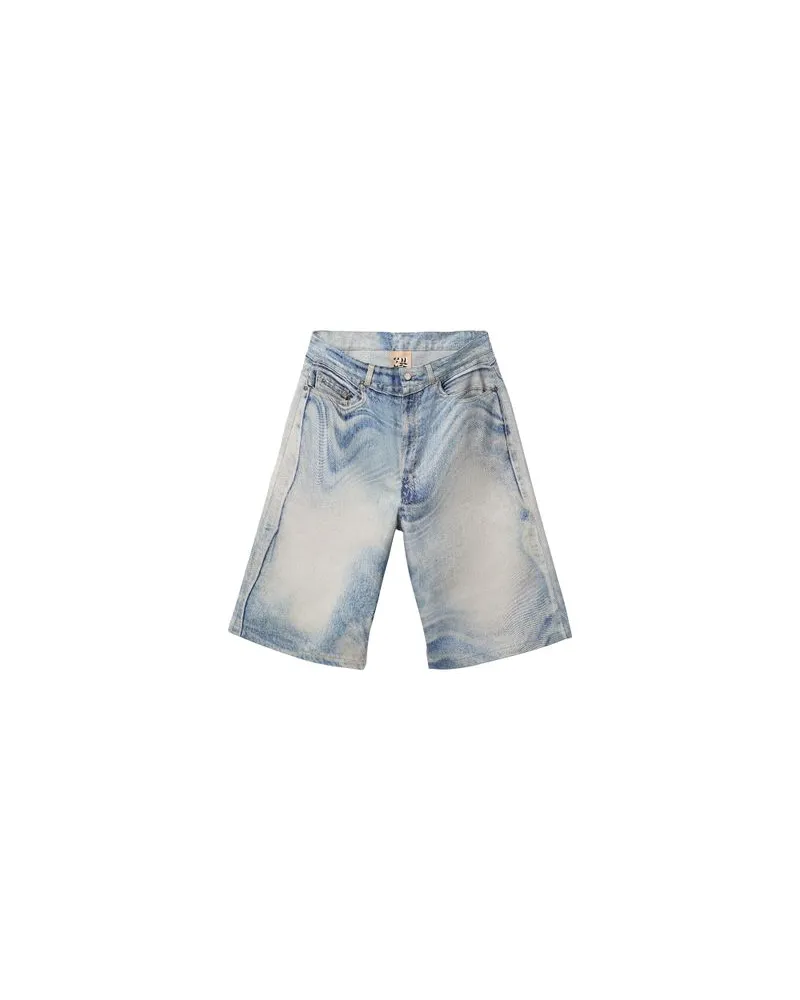 Camper Jeansshorts Blue