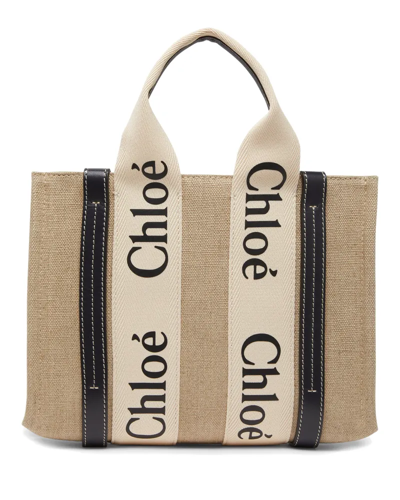 Chloé Kleine Cabas-Tasche Woody 