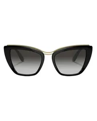 Dolce & Gabbana DG6144 Cat-Eye-Sonnenbrille Black