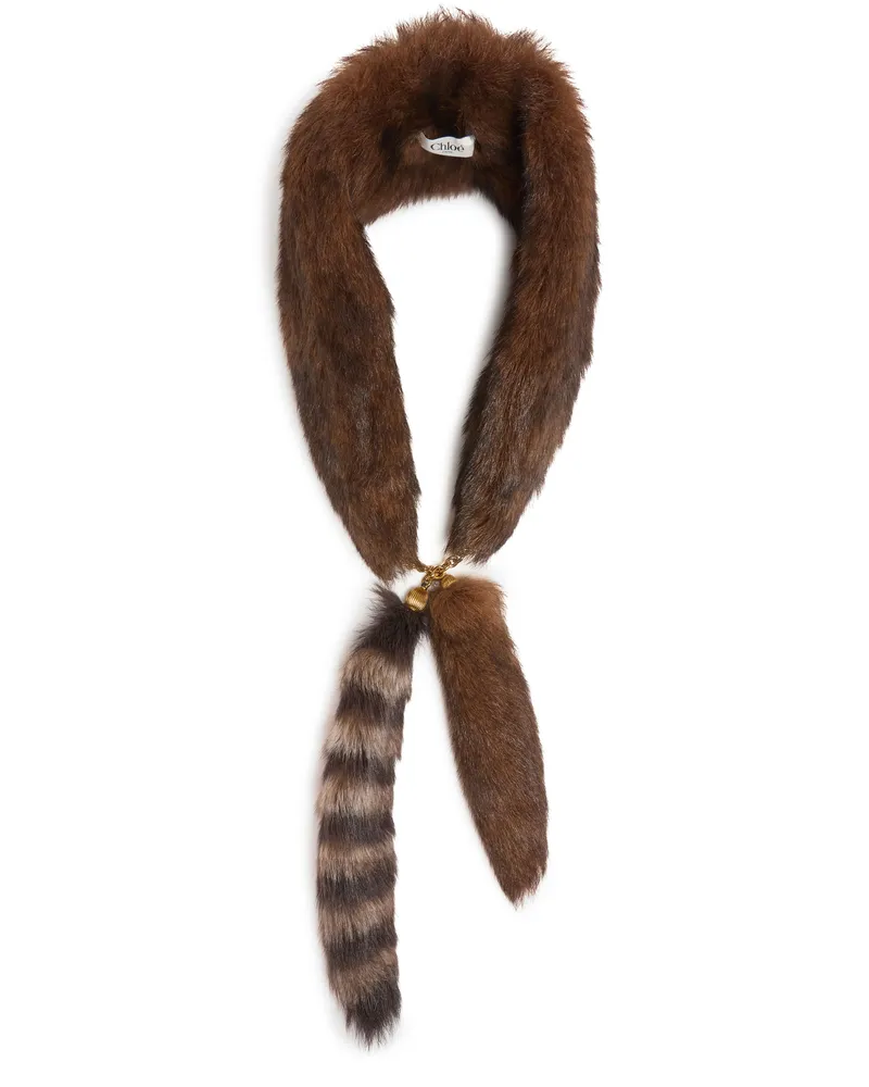 Chloé Pelzschal Brown