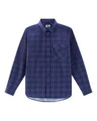 Woolrich Kariertes Hemd Blue