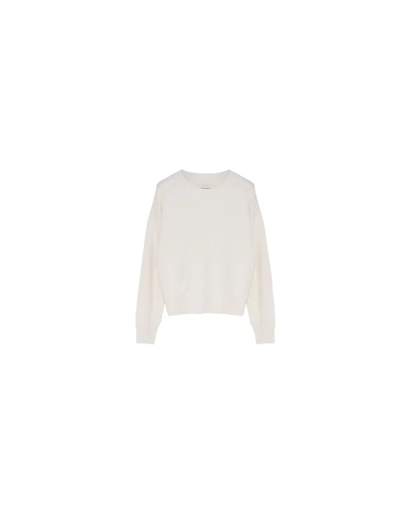 Yves Salomon Strickpullover White