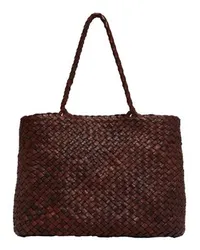 Dragon Diffusion Shopper Vintage Mesh Brown