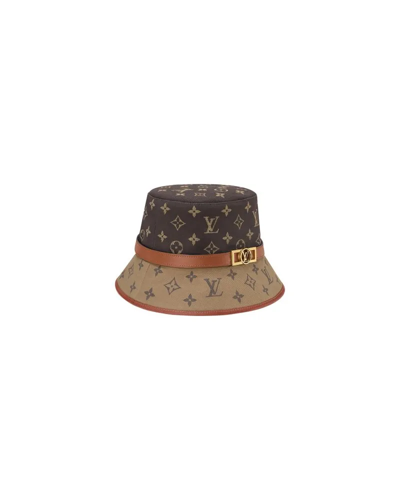 Louis Vuitton Dauphine Fischerhut Brown