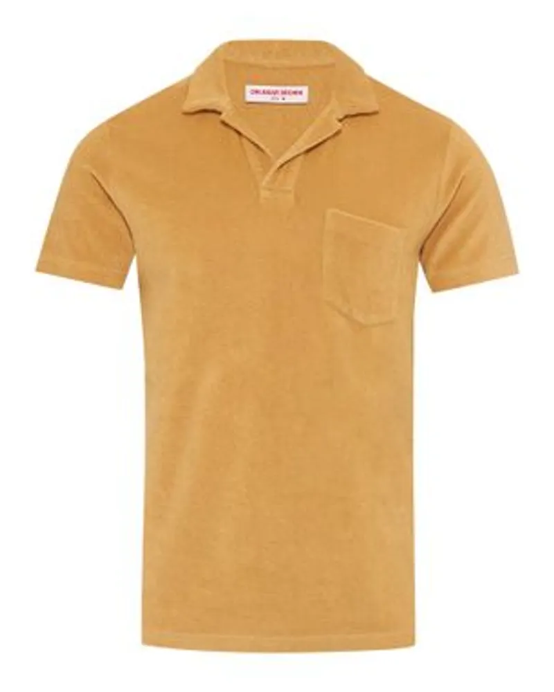 Orlebar Brown Poloshirt Terry Beige