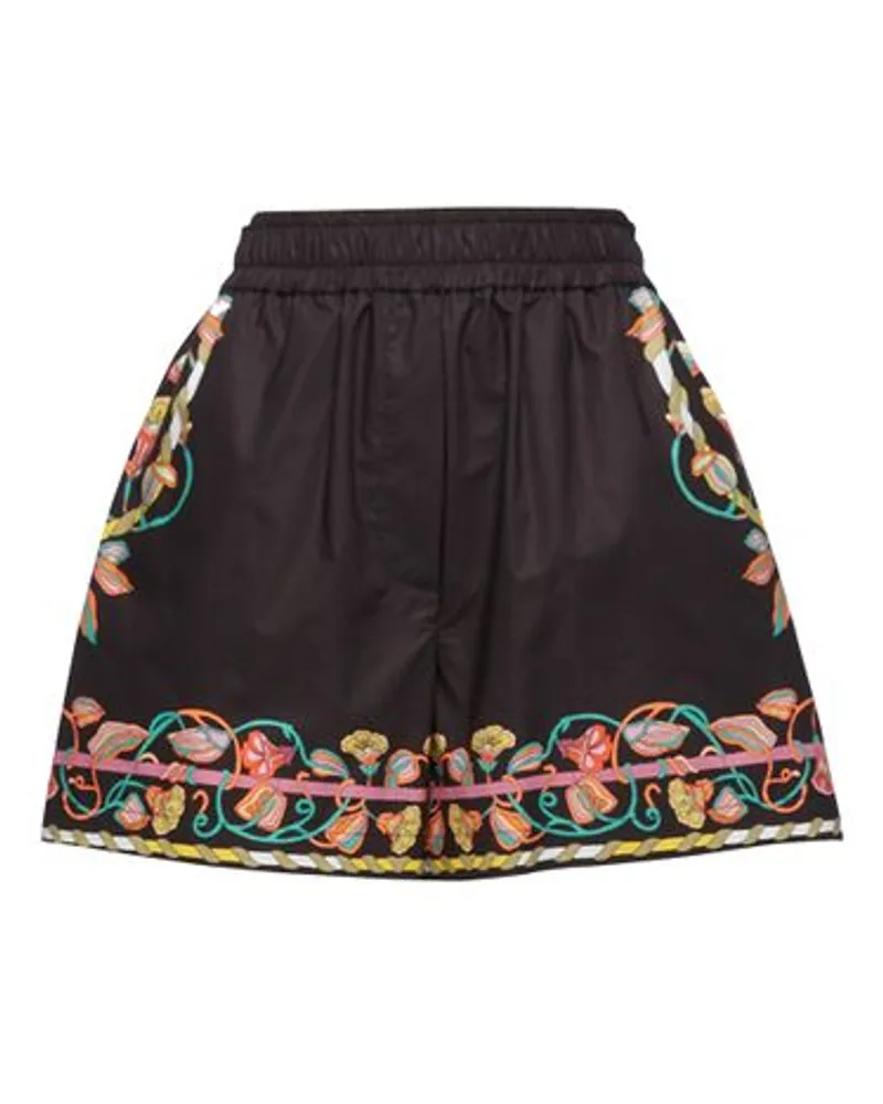 La DoubleJ Shorts (mit Motiv Multicolor