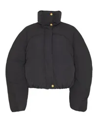 Jacquemus Kurze Daunenjacke Caraco Black