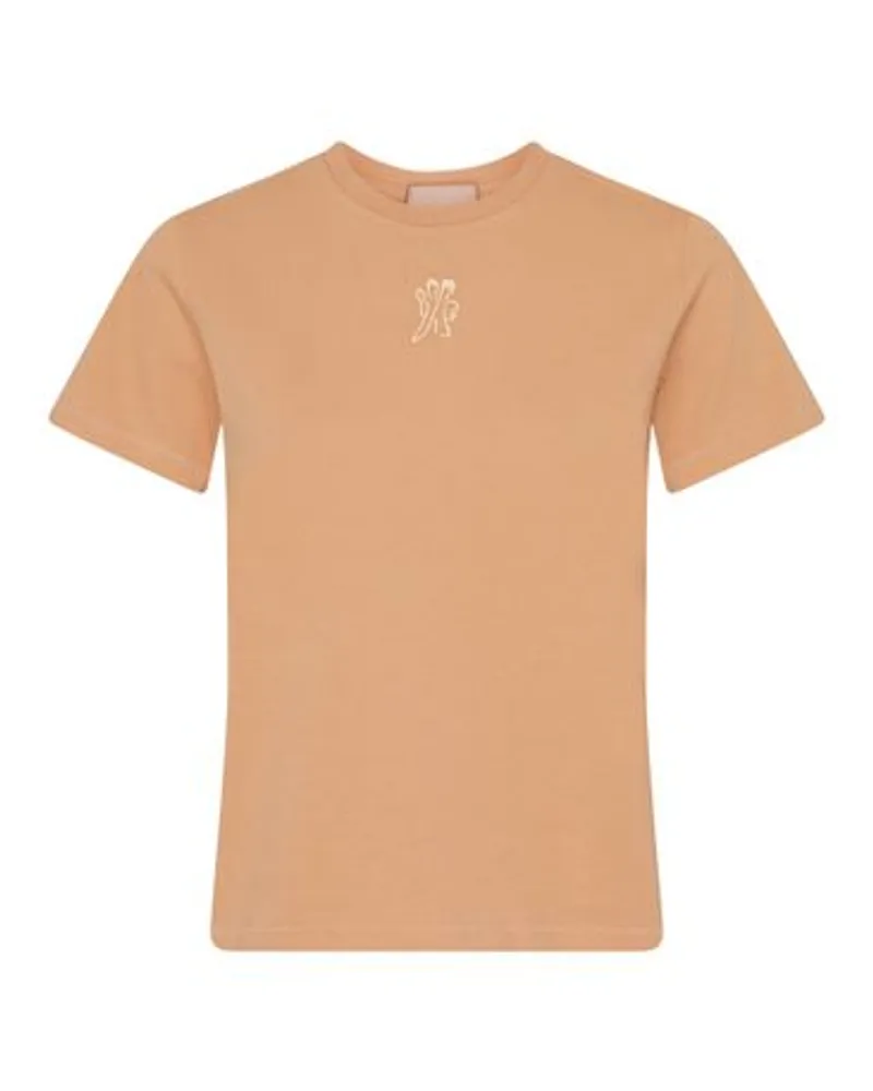 Moncler Kurzarm-T-Shirt Pink