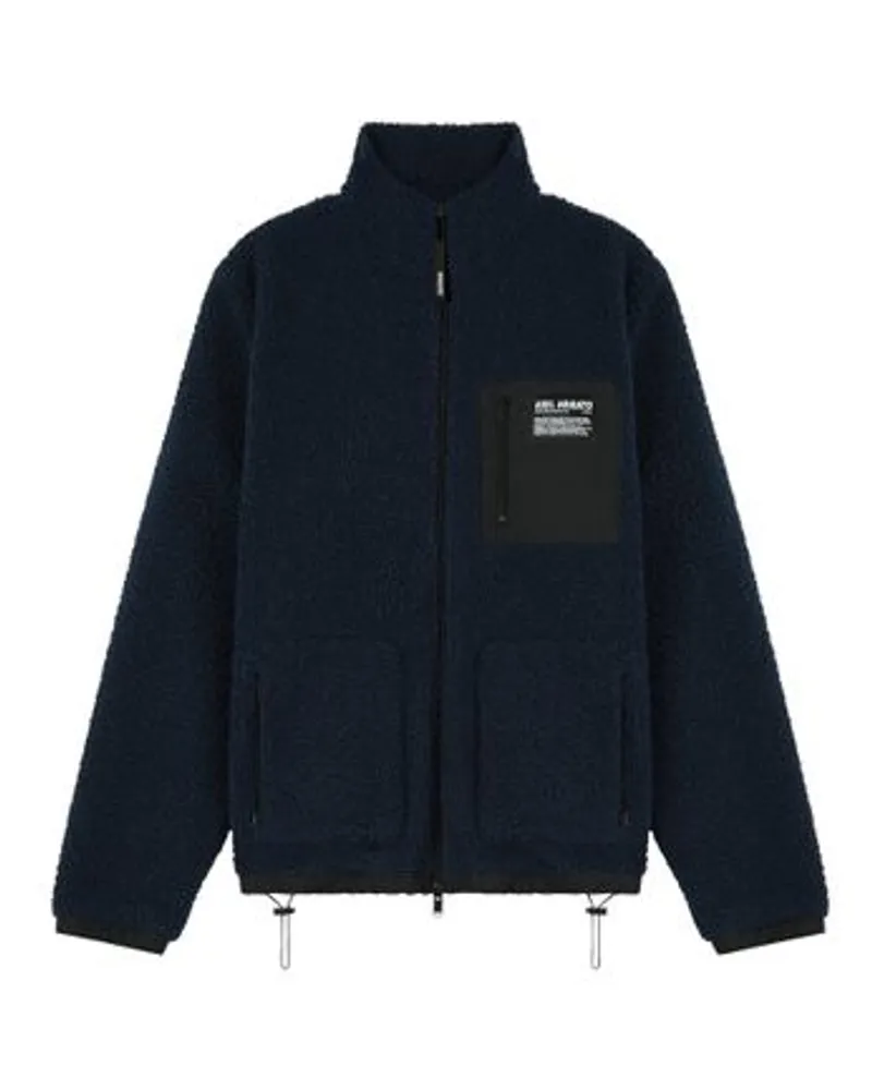 Axel Arigato Fleece-Jacke Billie Blue