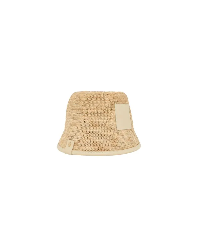 Jacquemus Bucket Hat Soli Beige