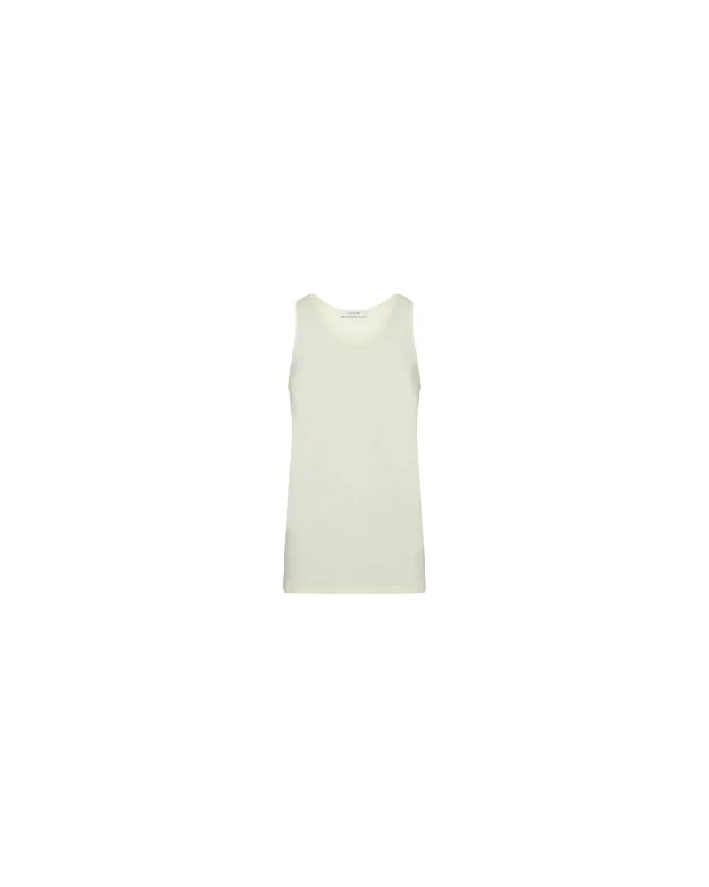 Christophe Lemaire Geripptes Tanktop Beige