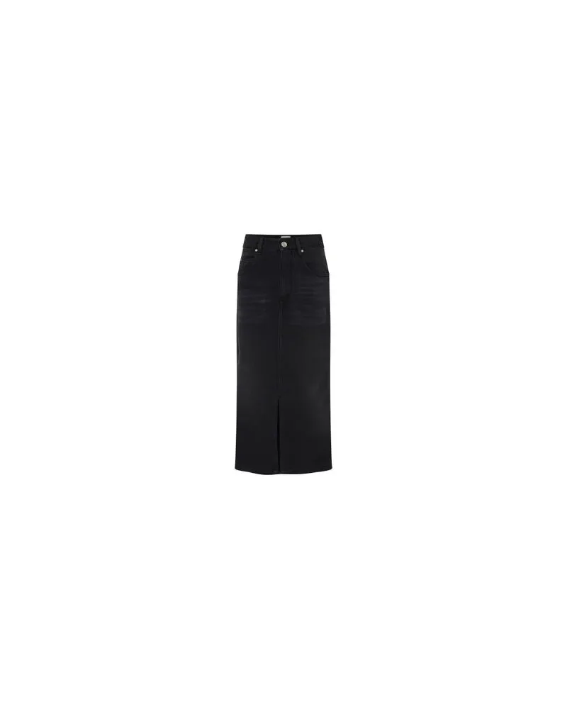 Isabel Marant Tilauria denim skirt Black