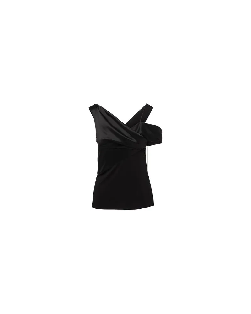 Loewe Drapiertes Top Black